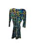 BCBGMAXAZRIA Polka Dots Black Multi Color Casual Dress Size M - photo 6