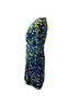 BCBGMAXAZRIA Polka Dots Black Multi Color Casual Dress Size M - photo 5