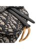 Dior 100% Canvas Blue Mini Oblique Canvas Saddle Bag One size - photo 9