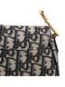 Dior 100% Canvas Blue Mini Oblique Canvas Saddle Bag One size - photo 10