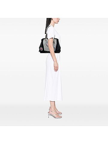Dior Denim Patch D Light Satchel (view 2)