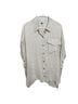 CAbi Stripes Tan Ivory Short Sleeve Button-Down Shirt Size XL - photo 1