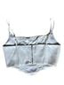 Astr 100% Polyester White Sleeveless Top Size S - photo 2