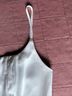 Astr 100% Polyester White Sleeveless Top Size S - photo 4