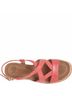 Sofft Red Women's Devyn Wedge Sandal in Red Coral Size 9 - photo 2