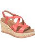 Sofft Red Women's Devyn Wedge Sandal in Red Coral Size 9 - photo 3