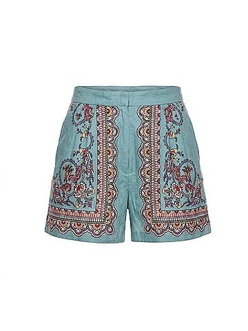 Cleobella Sebastian Patterned Shorts in Bleura (view 1)