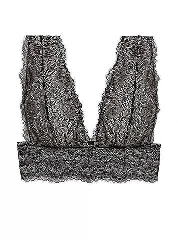 Cosabella Pret-A-Porter Longline Bralette in Black/Stone (view 1)
