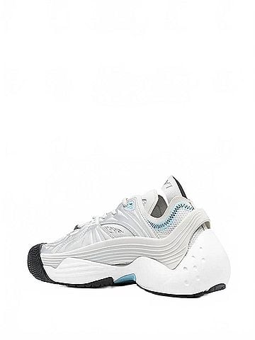Lanvin Women's Flash X Mesh Low-Top Sneakers in Silver (view 2)