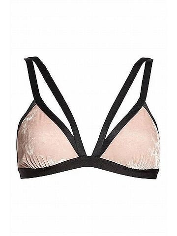 Cosabella Bisou Texture Bralette in Mandorla (view 1)