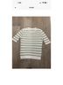 Veronica Beard 100% Linen Stripes White Yellow Blue Pullover Sweater Size L - photo 8