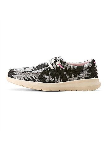 Ariat Women's Hilo Flannel Blanket Shoes (view 2)