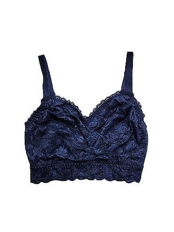 Cosabella Women's Never Say Never Ultra Curvy Sweetie Bralette in Navy Blue (view 1)