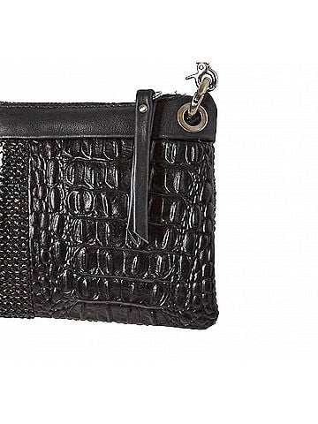 Daniella Lehavi Women's Malika Clutch Bag in Black Shimmer (view 2)