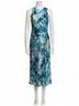 Rails Blue Gabriella Midi Dress in Midnight Diffusion Size L - photo 1