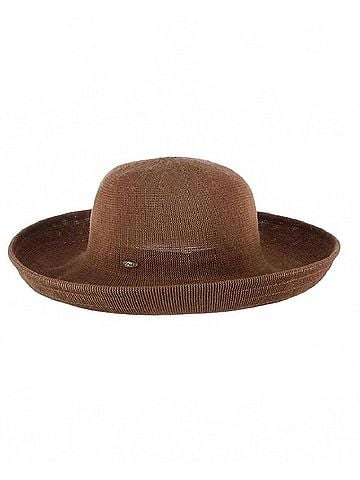 Dorfman Pacific Women's Anji Upturn Poly Knit Brim Hat in Desert (view 1)