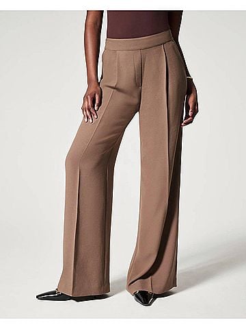 SPANX Crepe Pleated Trouser (view 2)