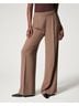 SPANX Solid Brown Crepe Pleated Trouser Size S - photo 2