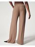 SPANX Solid Brown Crepe Pleated Trouser Size S - photo 3