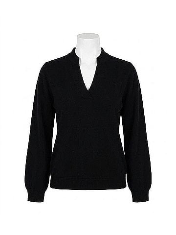 Emily McCarthy Lolli Sweater in Midnight Cashmere (view 1)