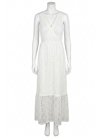 Spartina 449 Louisa Lace Dress in Pearl White (view 1)