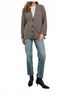 Rails Solid Gray Perry Oversized Cardigan in Mink Size L - photo 2