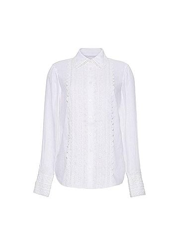 Cara Cara Ideal Long Sleeve Shirt in White (view 1)