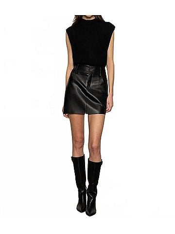 Sanctuary City Sweater Vest in Black (view 2)