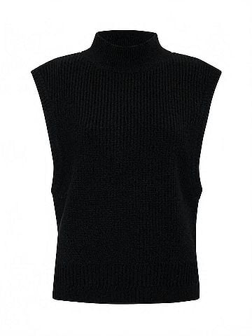 Sanctuary City Sweater Vest in Black (view 1)