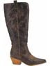 Corkys Brown Women's Hats Off Tall Boots in Espresso Crinkle Size 6 - photo 1