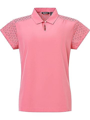 abacus Manga Cupsleeve Polo in Lipstick (view 1)