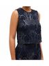 Marie Oliver Floral Blue Davis Shell Tank in Navy Size XS - photo 3