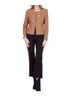 Jade Solid Brown Cinched Waist Button Jacket in Camel Size S - photo 3