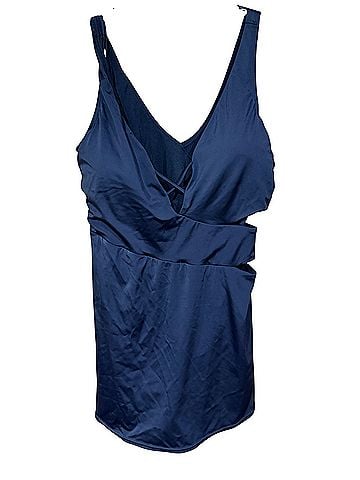 Swimsuits for all Asymmetrical Cut Out One Piece Swimsuit (view 1)