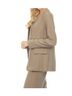 Joseph Ribkoff Solid Brown Open Front Long Sleeve Blazer in Java Size 12 - photo 4