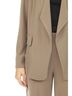 Joseph Ribkoff Solid Brown Open Front Long Sleeve Blazer in Java Size 8 - photo 6