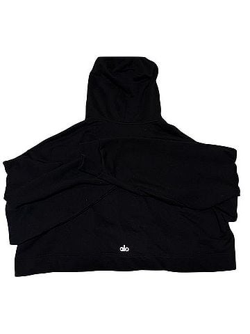Alo Yoga Cropped Hoodie Long Sleeve T-Shirt (view 1)