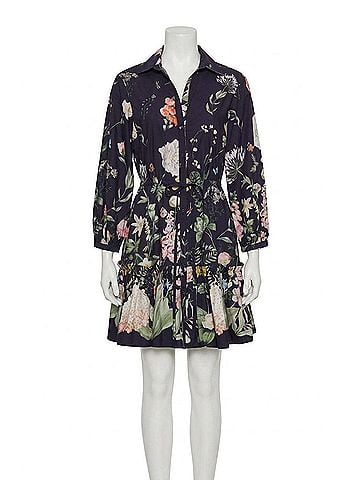 Cara Cara Women's Robin Mini Dress in Navy (view 1)
