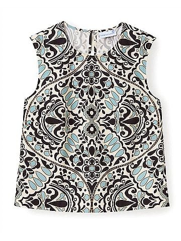 Cartolina Nantucket Linda Tank Top in Tidal Pool (view 1)