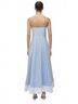 SIMKHAI Stripes Blue Chamberlain Dress in Periwinkle Multi Stripe Size 0 - photo 4