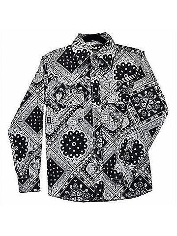 Cowboy Hardware Boy's Bandana Long Sleeve Print (view 1)