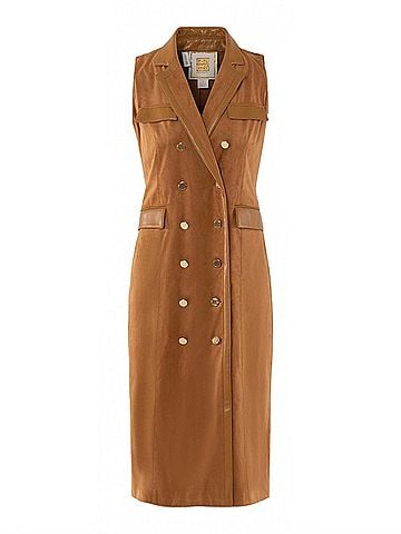 Emily McCarthy Kelly Dress in Brown Sugar (view 1)