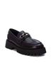 XTI Black Women's Leather Moccasins Size 6 - photo 2