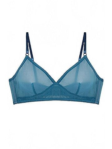ONLY HEARTS Women's Whisper Retro Bralette in Teal (view 1)