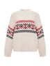 Sanctuary Brown Send It Sweater in Chalk Multi Size M - photo 6