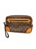 Louis Vuitton 100% Coated Canvas Brown Louis Vuitton Monogram Marly Dragonne GM Clutch Bag M51825 Brown Men's One size - photo 1