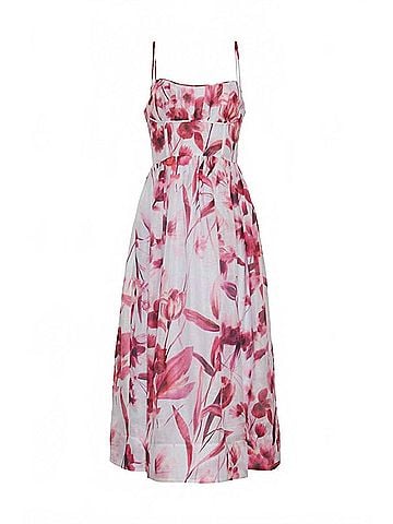 Cara Cara Alba Midi Dress in Floral (view 2)