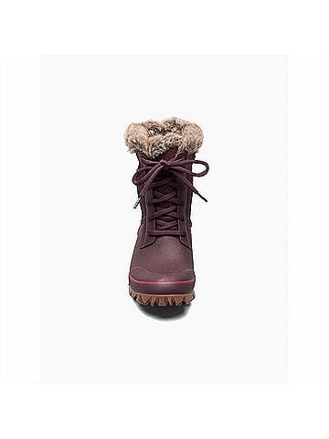 Bogs Women's Arcata Faded Winter Boots in Wine (view 2)