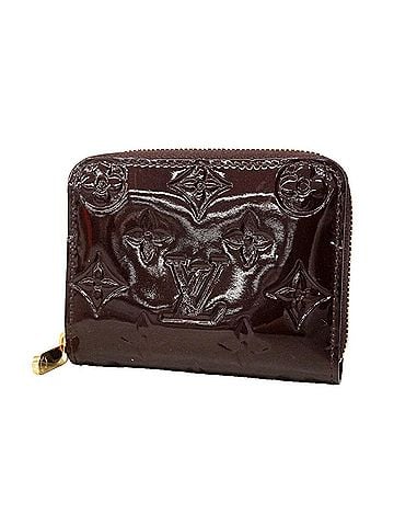 Louis Vuitton Louis Vuitton Vernis Zippy Coin Purse M93607 Amarante Women's Wallet/Coin Case (view 1)