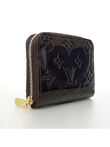 Louis Vuitton Louis Vuitton Vernis Zippy Coin Purse M93607 Amarante Women's Wallet/Coin Case (view 2)